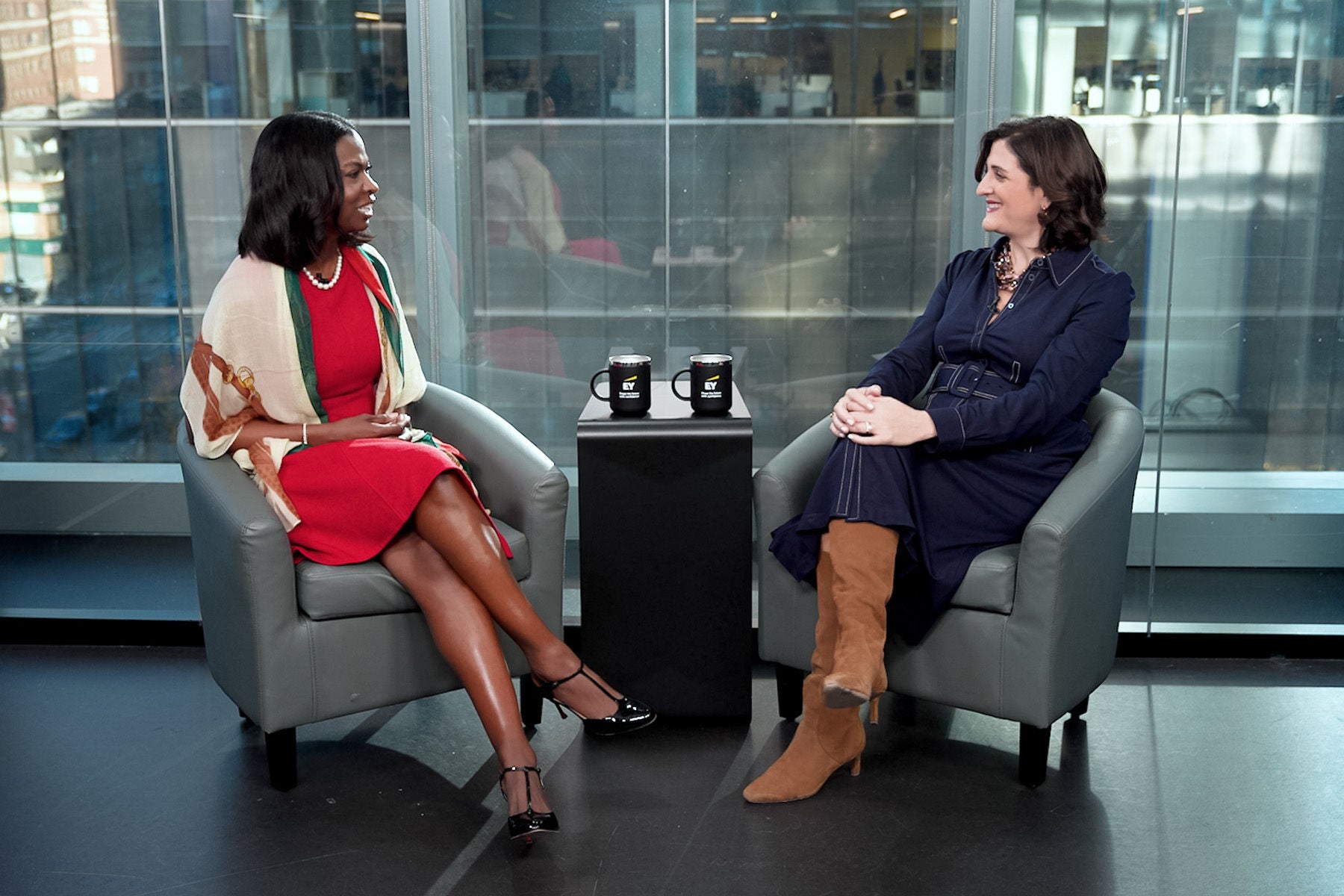 Cynthia Smith, Chair and CEO, Chariot Re and Nancy Conturso, Partner, Financial Services at EY LLP
