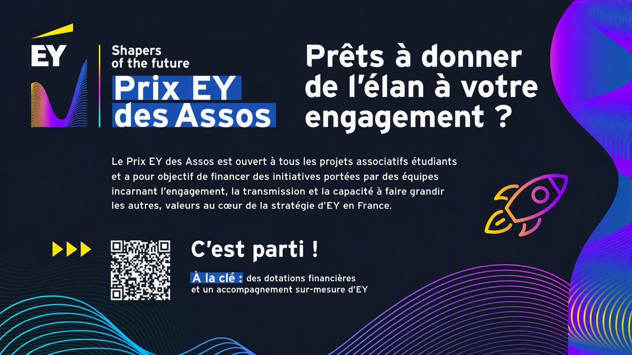 Prix EY des Assos. Étudiants, inscrivez-vous dès maintenant !