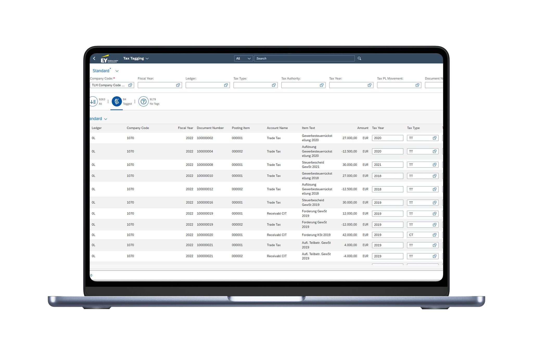 Transformation in SAP S/4HANA für direkte Steuern