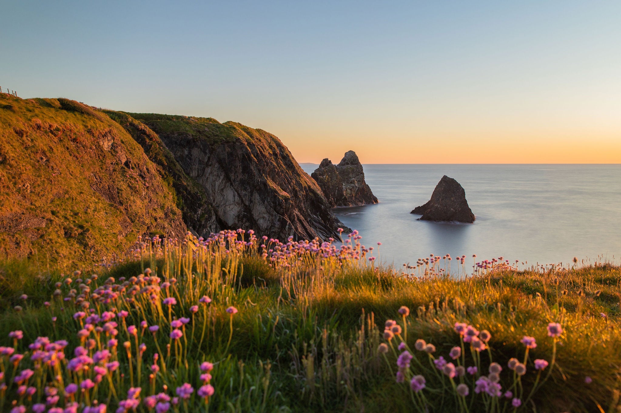 Coastal view in the UK