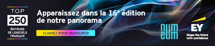 Bannière Top 250 éditeurs logiciels français 2026, participez