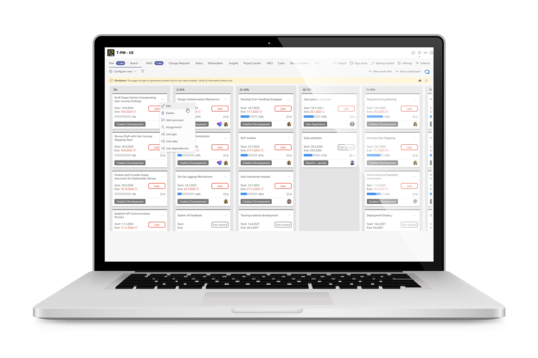 ai maturity model people pillar laptop left