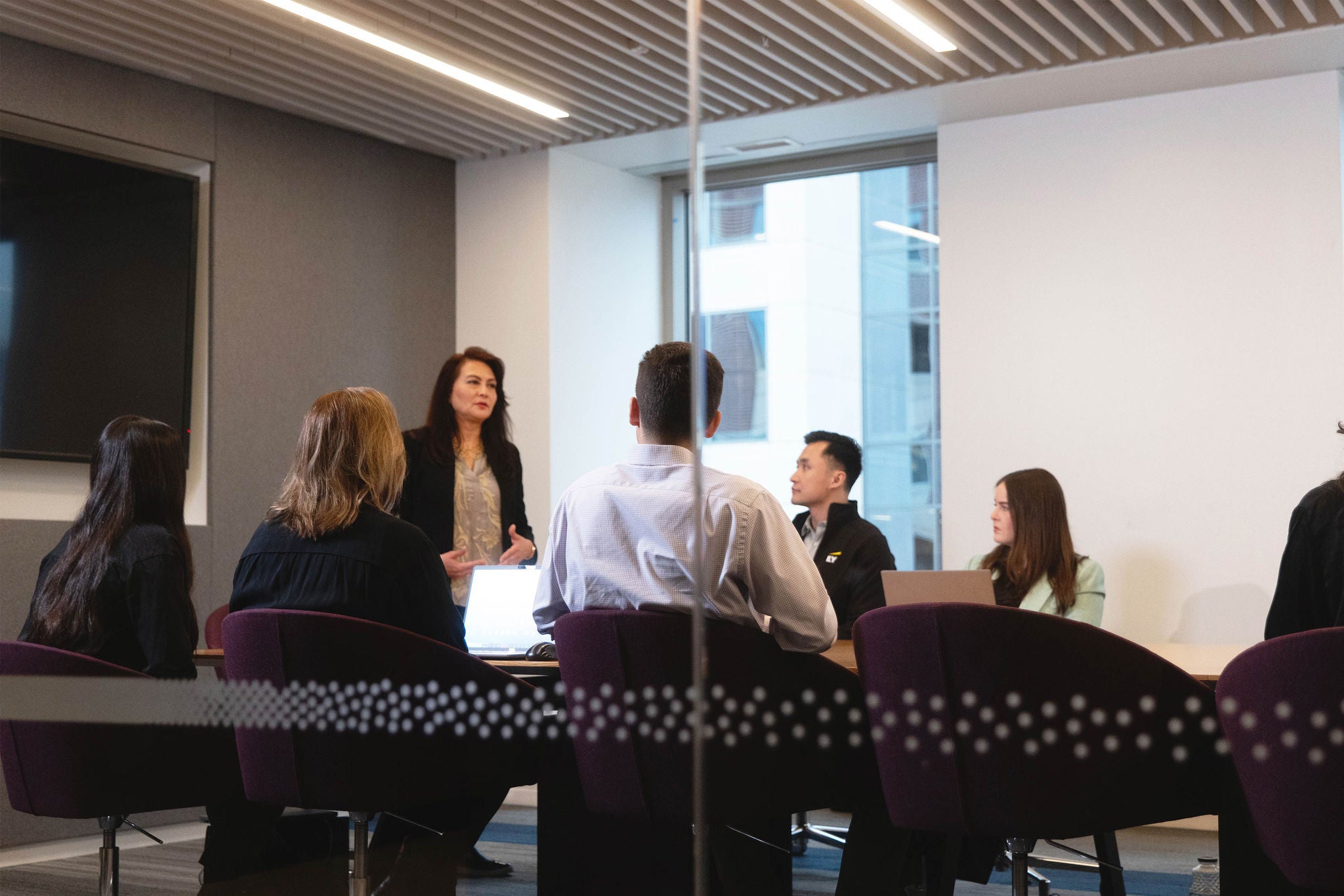 Businesspeople having a meeting in the office