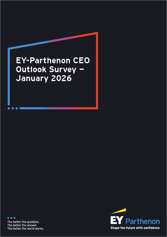 EY Parthenon CEO Outlook Survey January 2026
