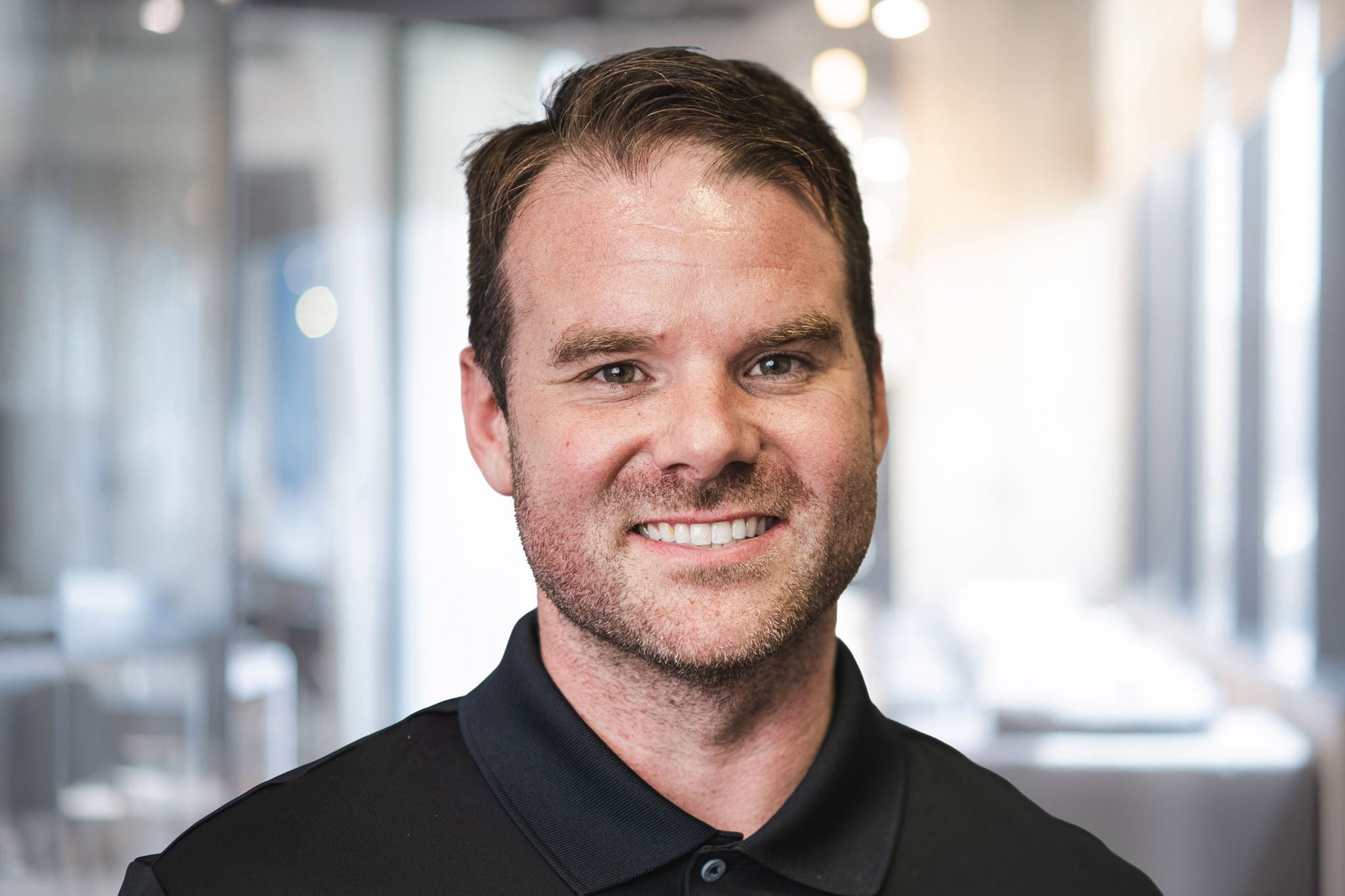 Photographic portrait of Justin Strickland