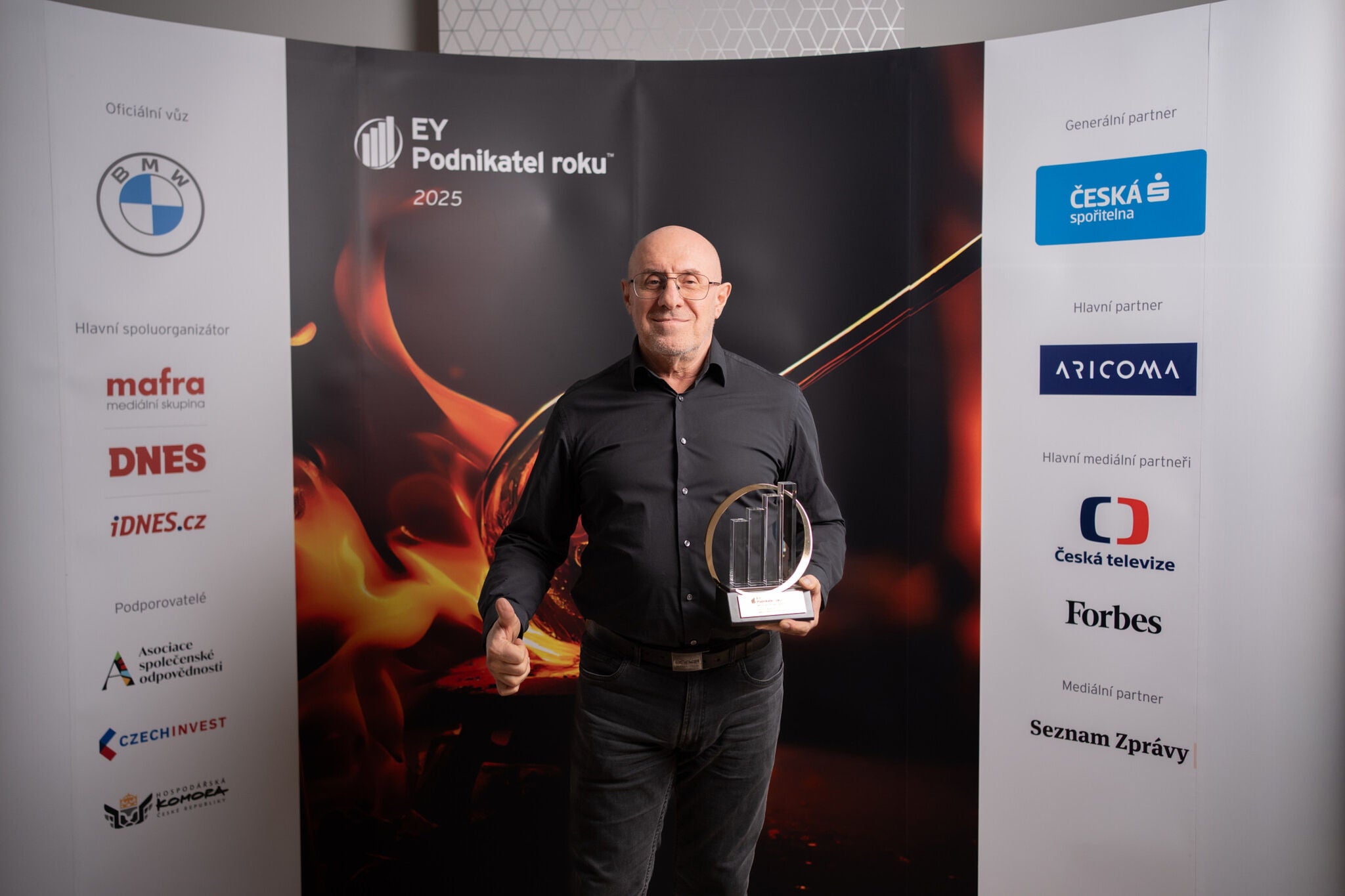 vyhlášení Gevorg Avetisjan, zakladatel společnosti MARLENKA international s.r.o.