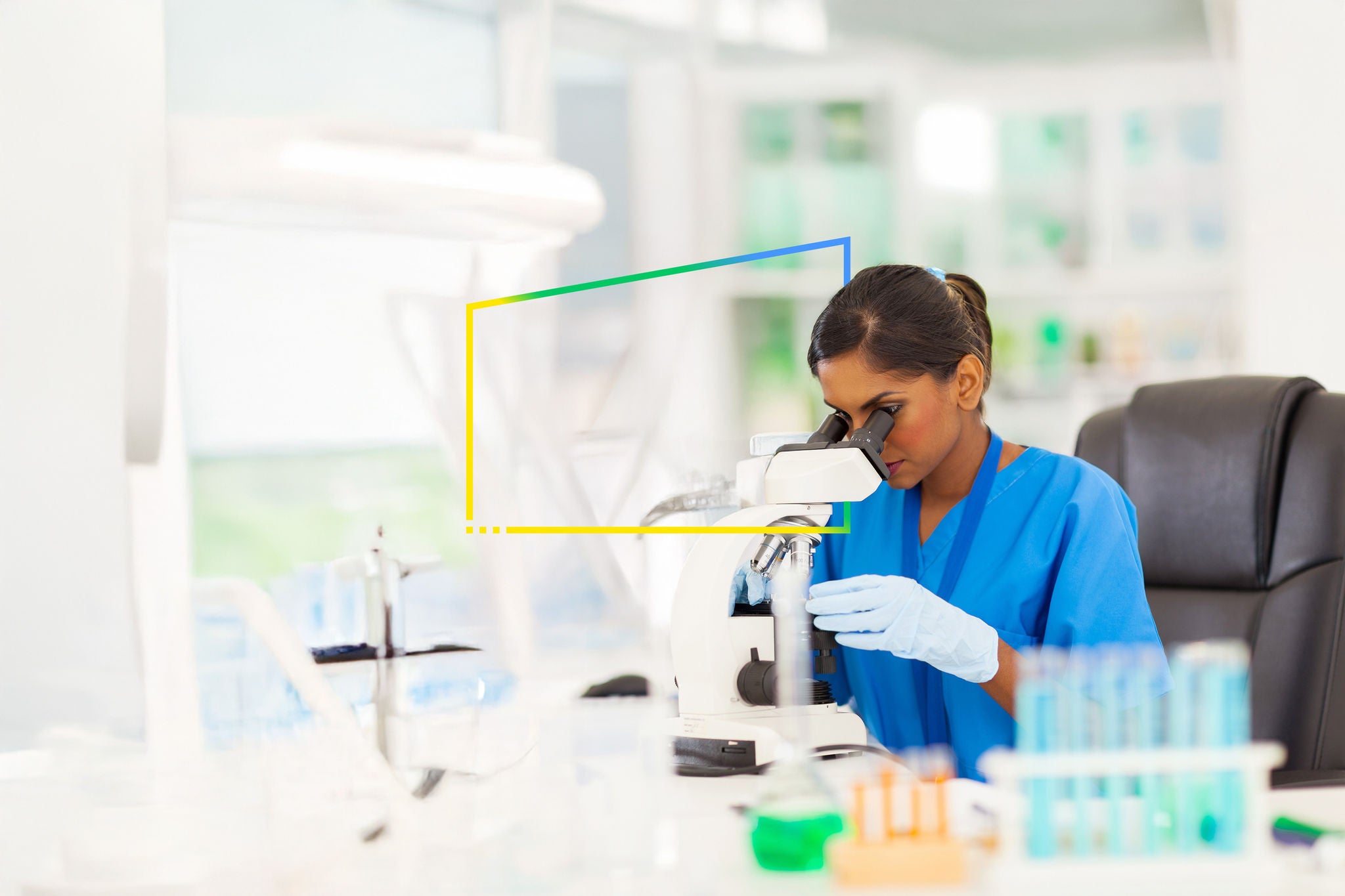 Businessman bicycle talking phone waiting elevator office lobby
