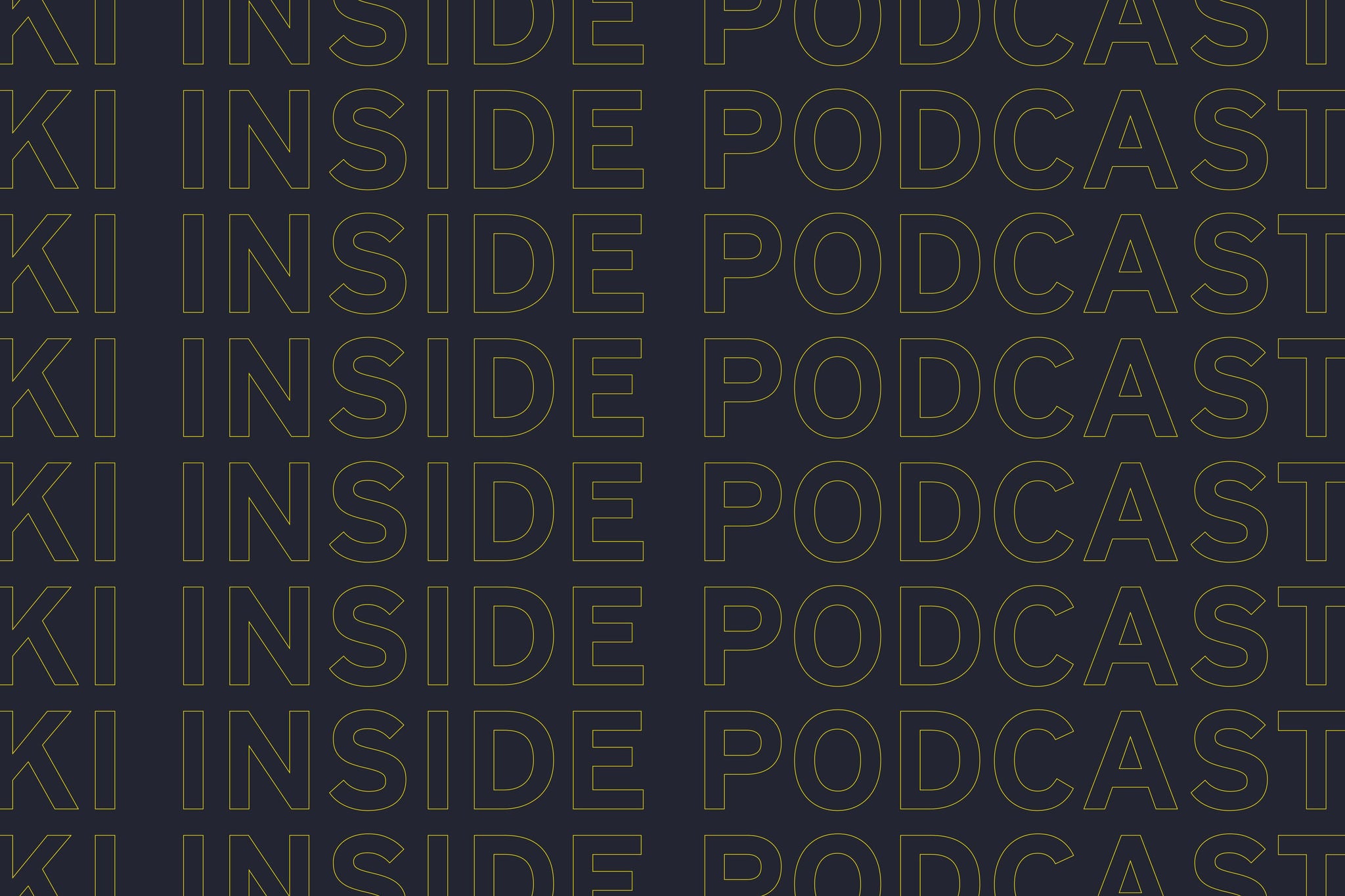 KI Inside Podcast Logo auf dunkelgrauem Hintergrund
