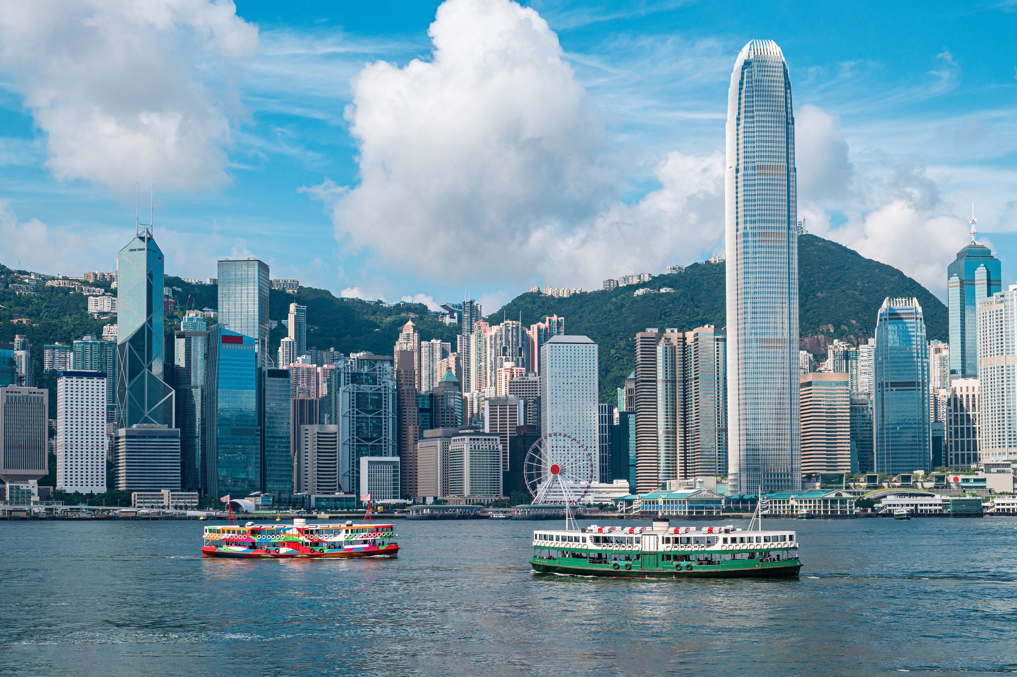 Hong Kong Victoria Harbour Star Ferry
