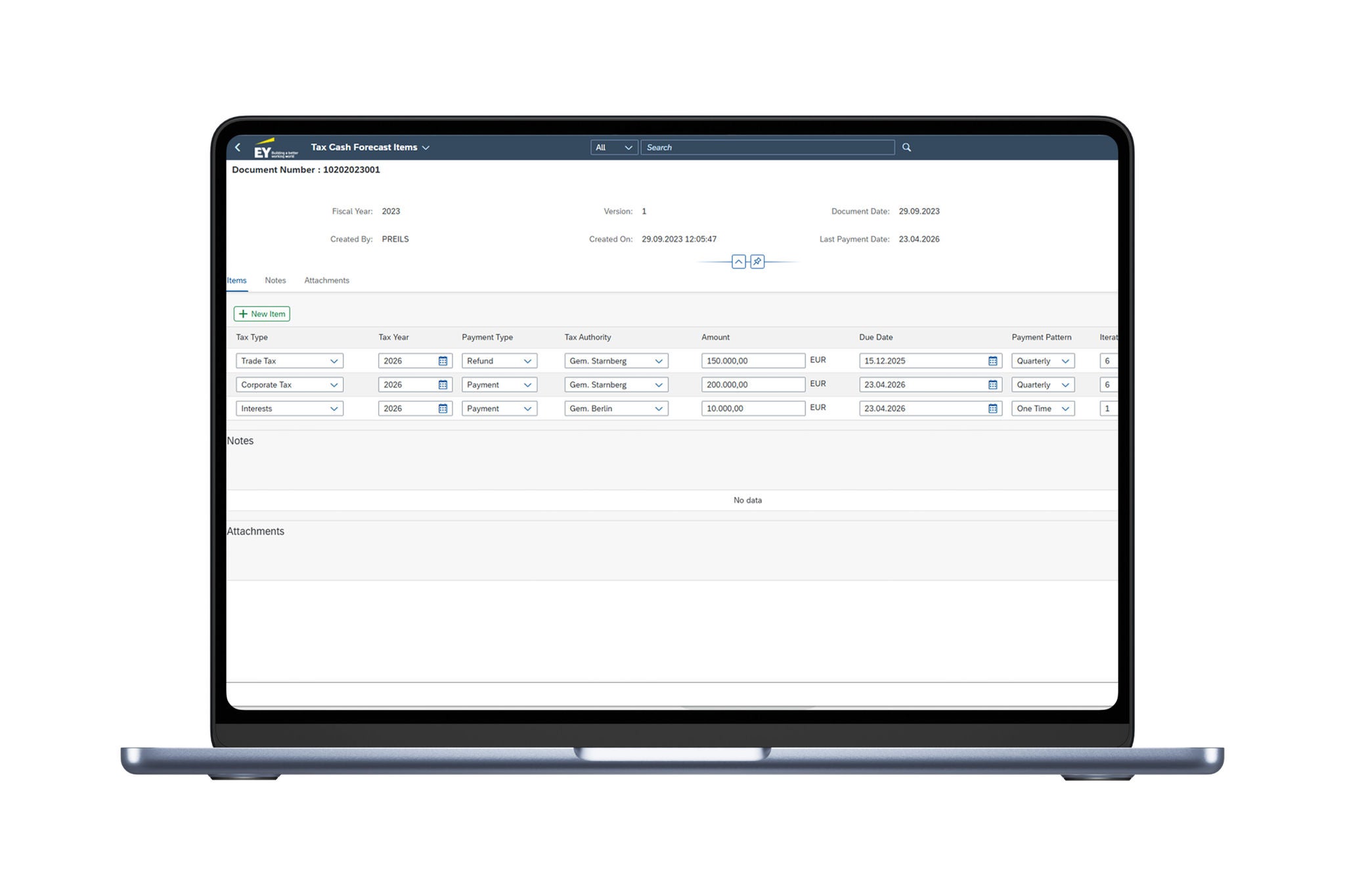 Transformation in SAP S/4HANA für direkte Steuern