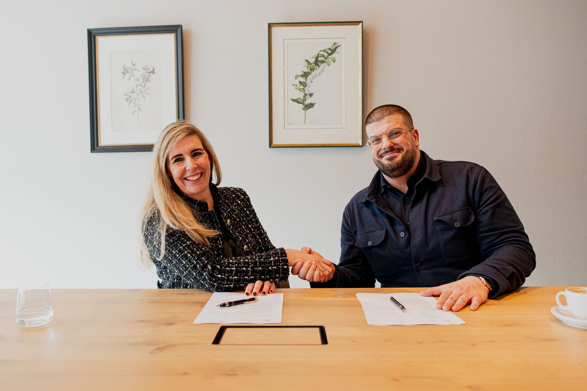 Jacqueline van der Voort en René Carrillo