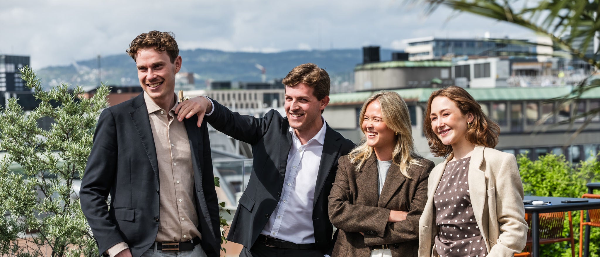 Professionals connecting and collaborating in a dynamic work environment