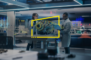 AI engineers collaborate