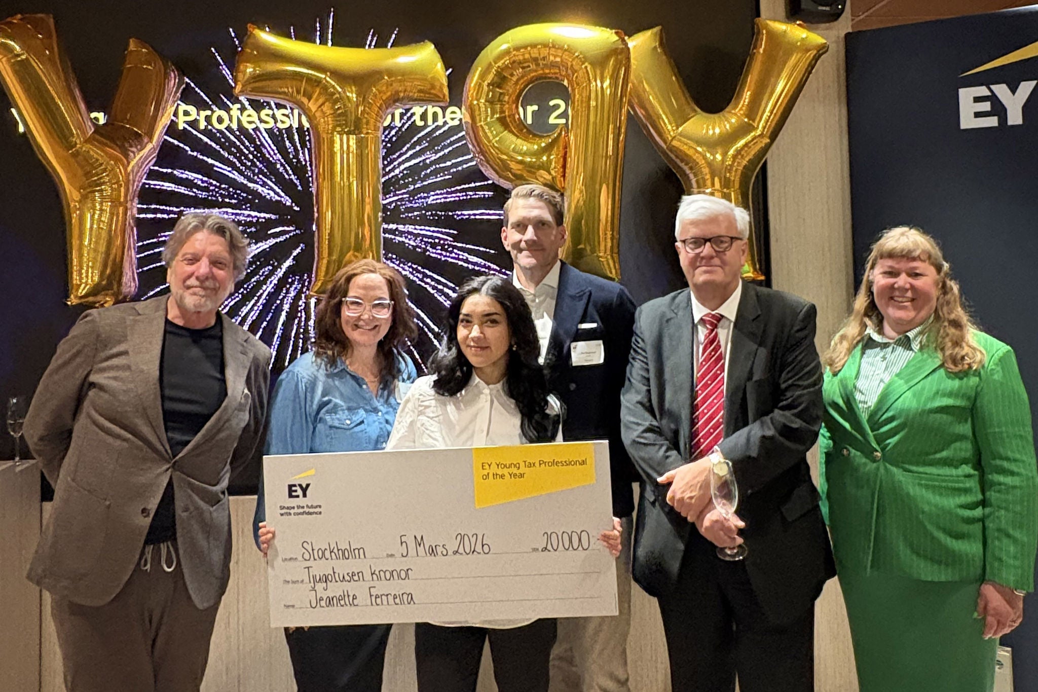 Vinnaren av young tax professionals
