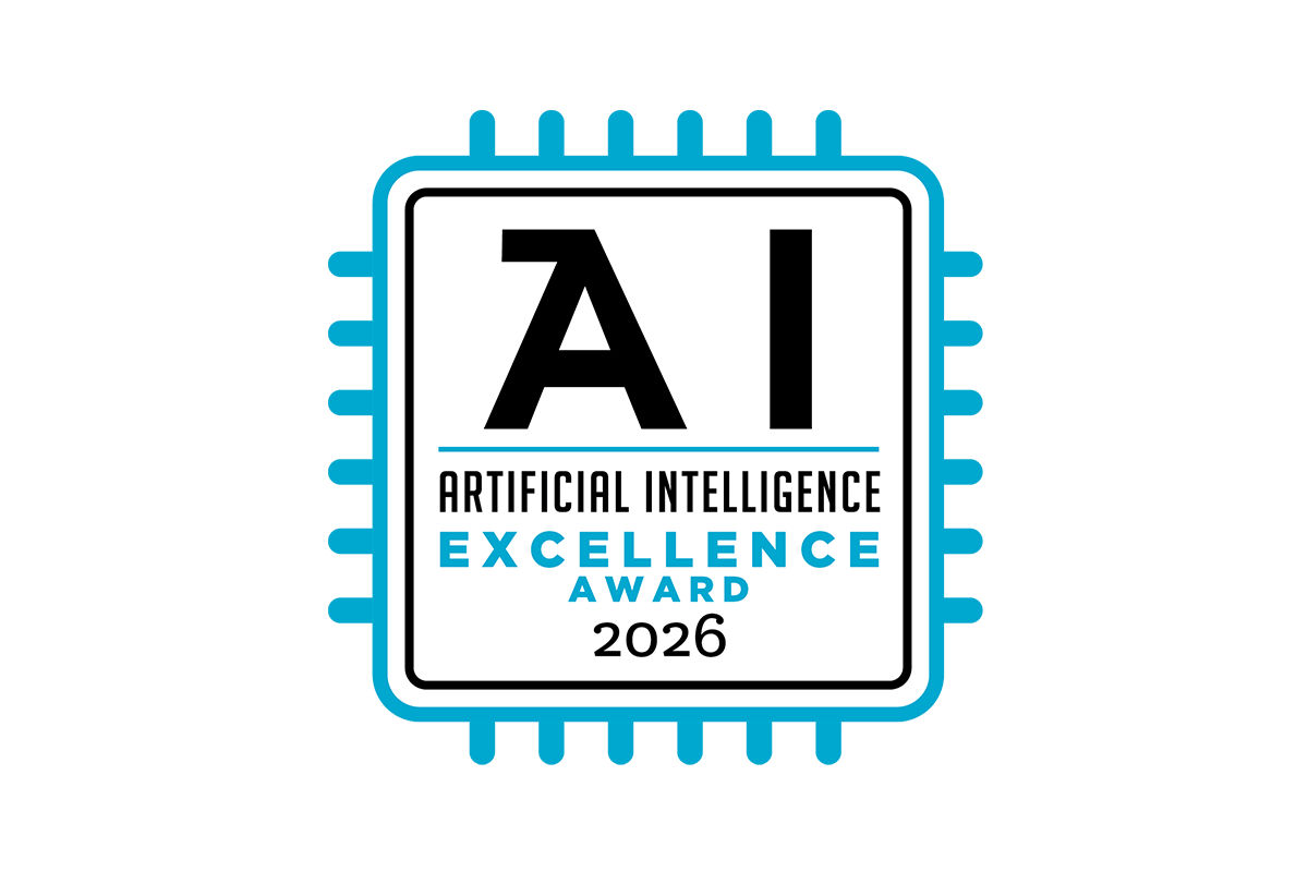 Logo nagrody „AI Excellence Award 2026”