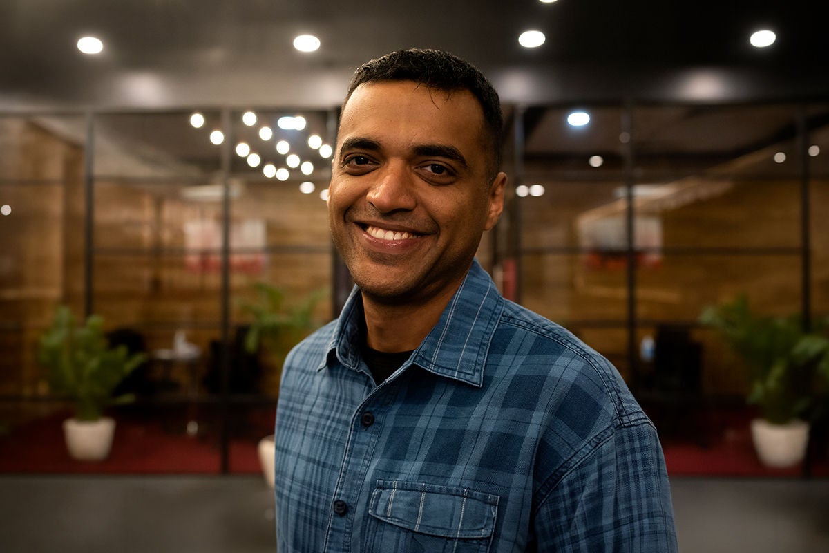 Photographic portrait of Deepinder Goyal