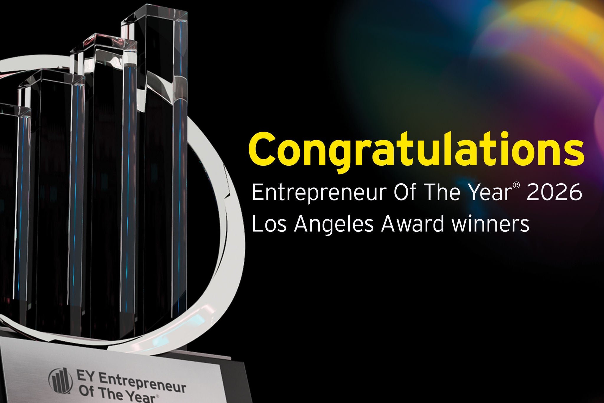 Entrepreneur of the Year 2026 - Los Angeles