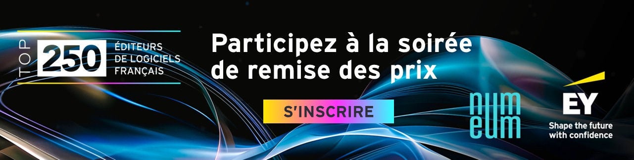 Remise des prix top250 des éditeurs de logiciels