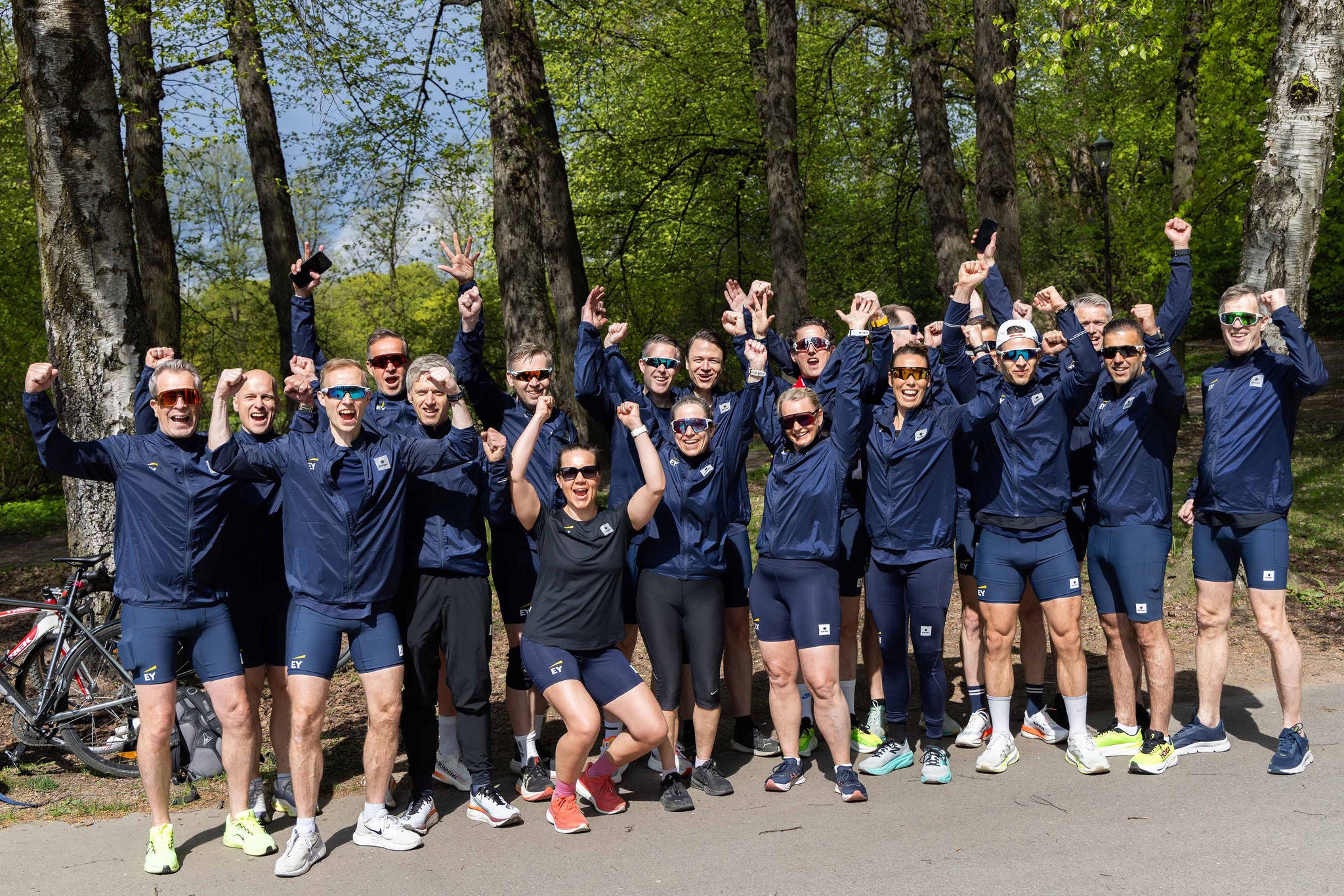 EYs Partnerlag samlet under Holmenkollstafetten 2026