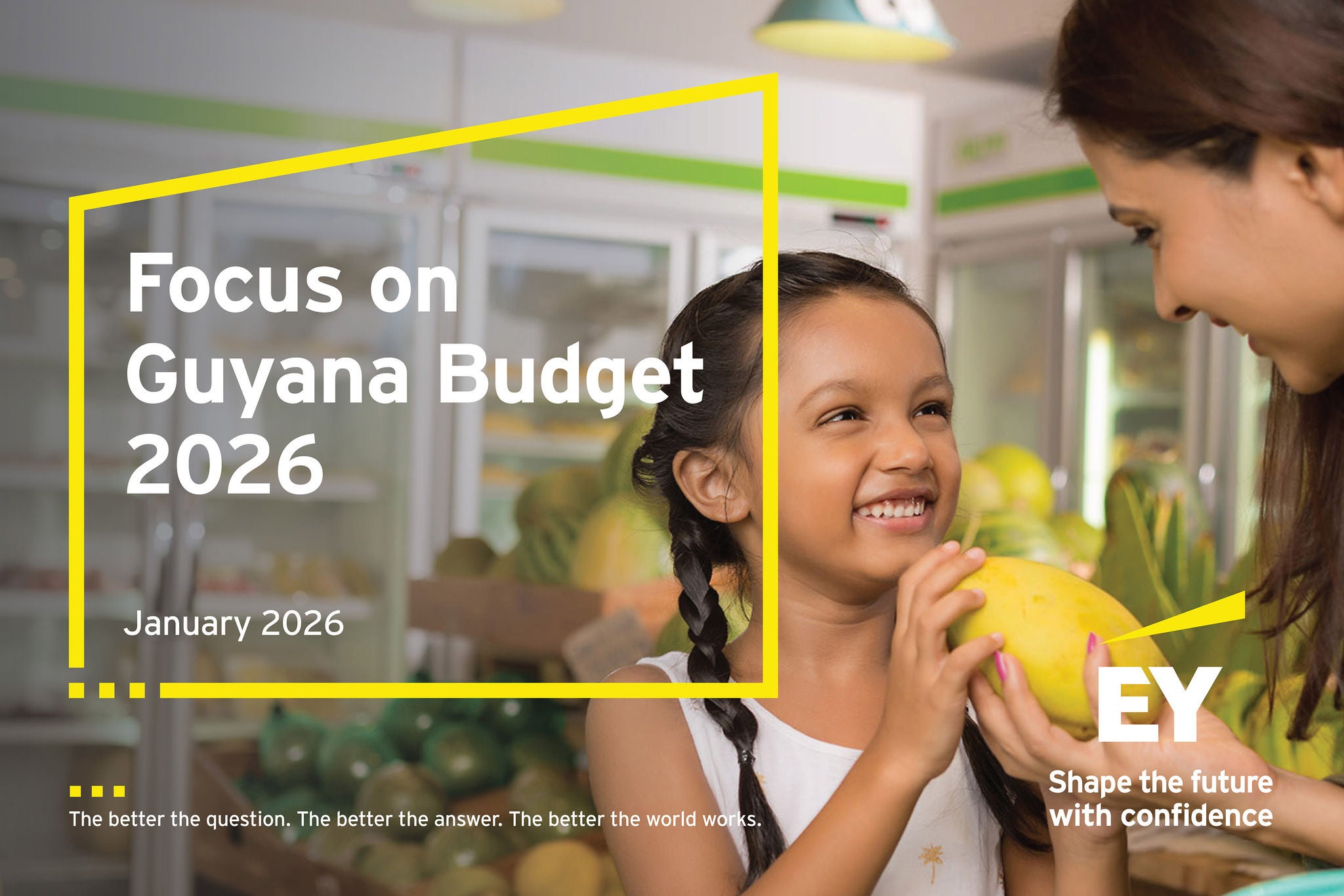 Guyana budget review graphic 2026