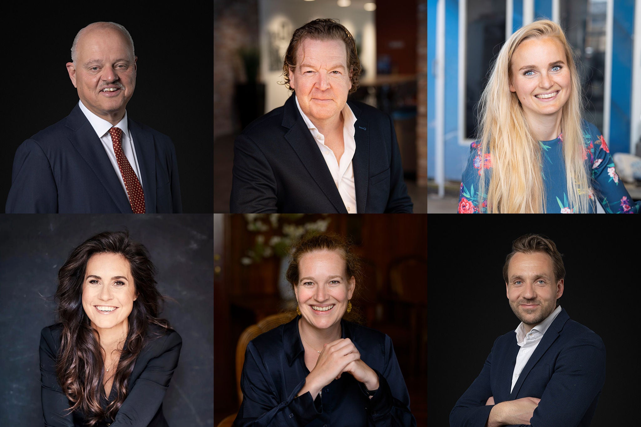 Zes juryleden van EY Entrepreneur Of The Year™