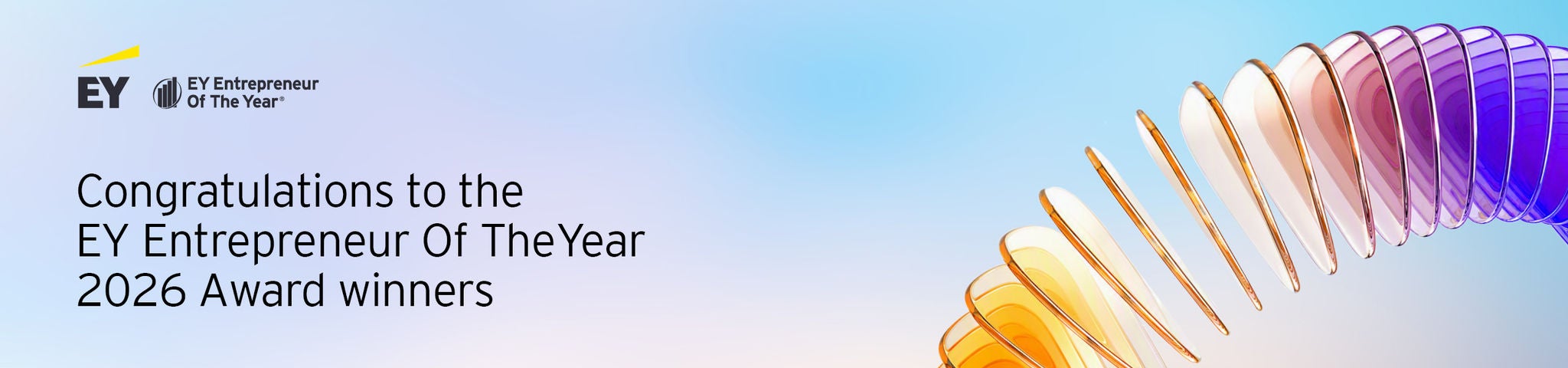 Congratulations to the EY Entrepreneur Of The year 2026
