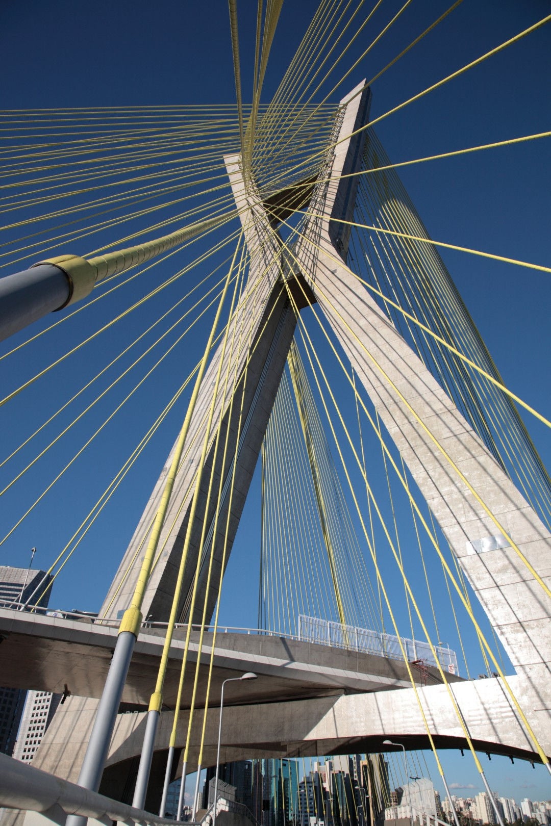 View from under the bridge