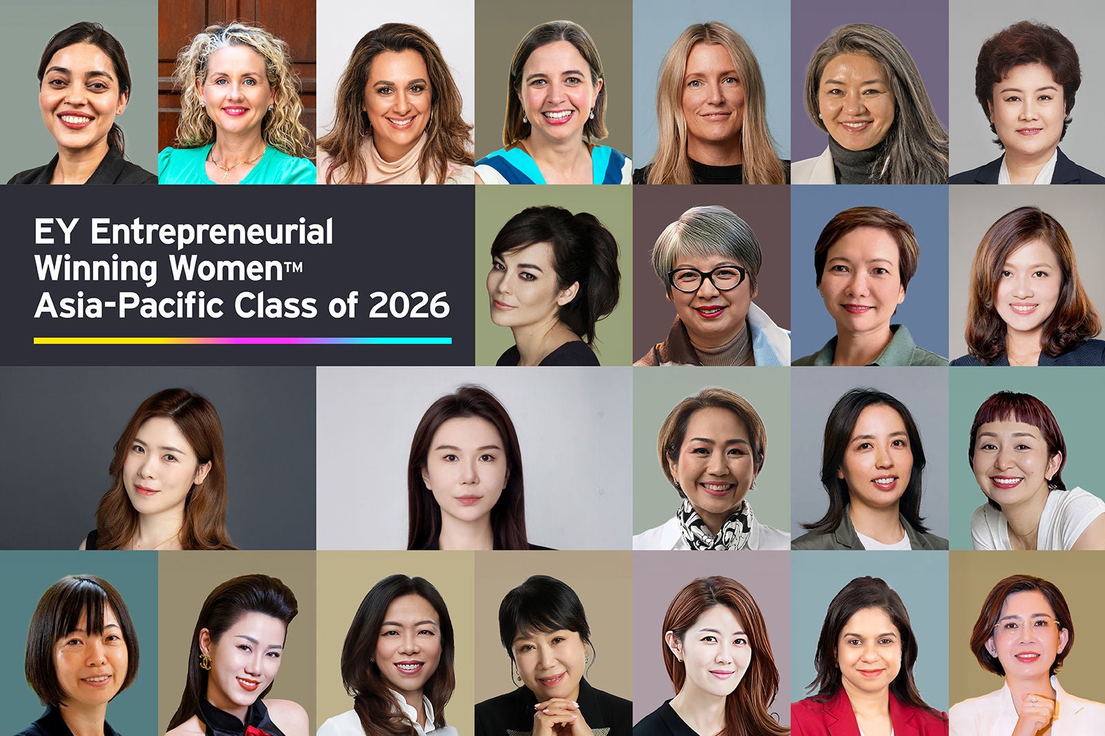 EY Winning Women Asia-Pacific 2026 program participants