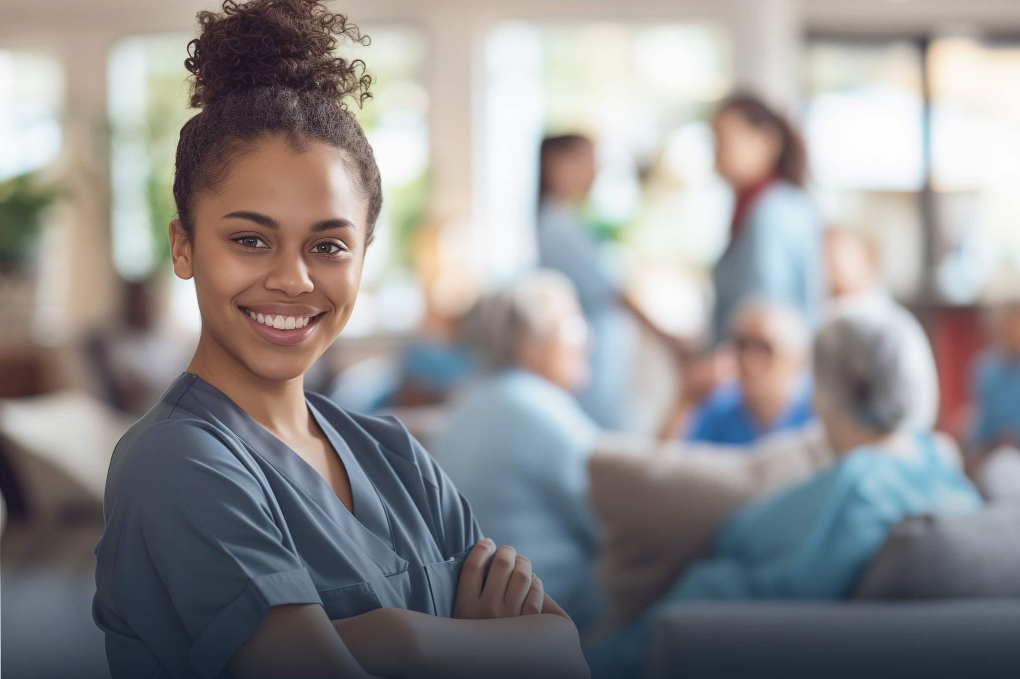 nurse in hospital