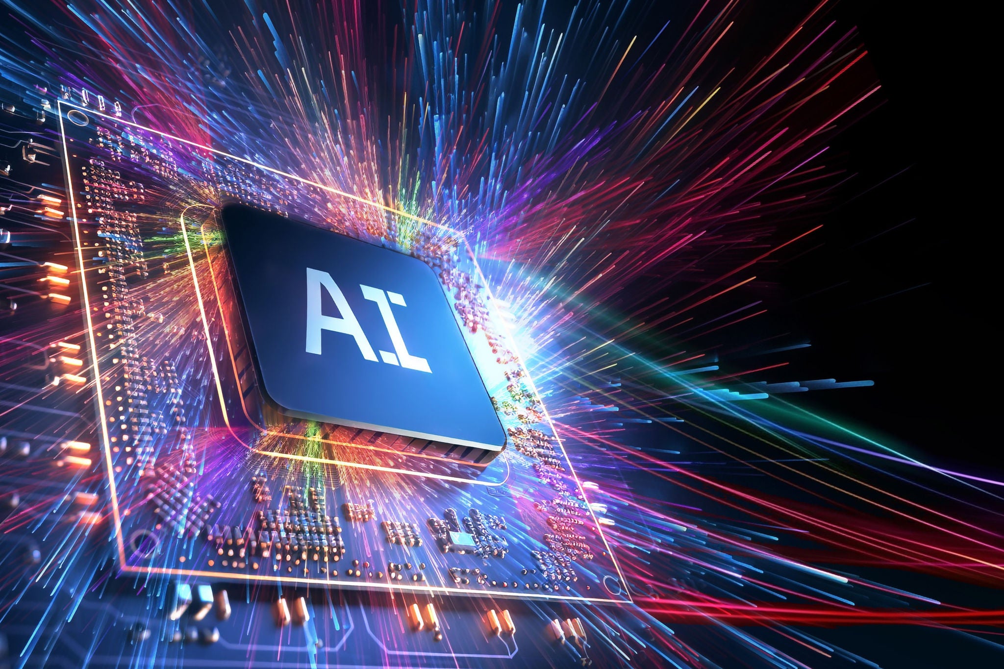 AI Word on Microchip
