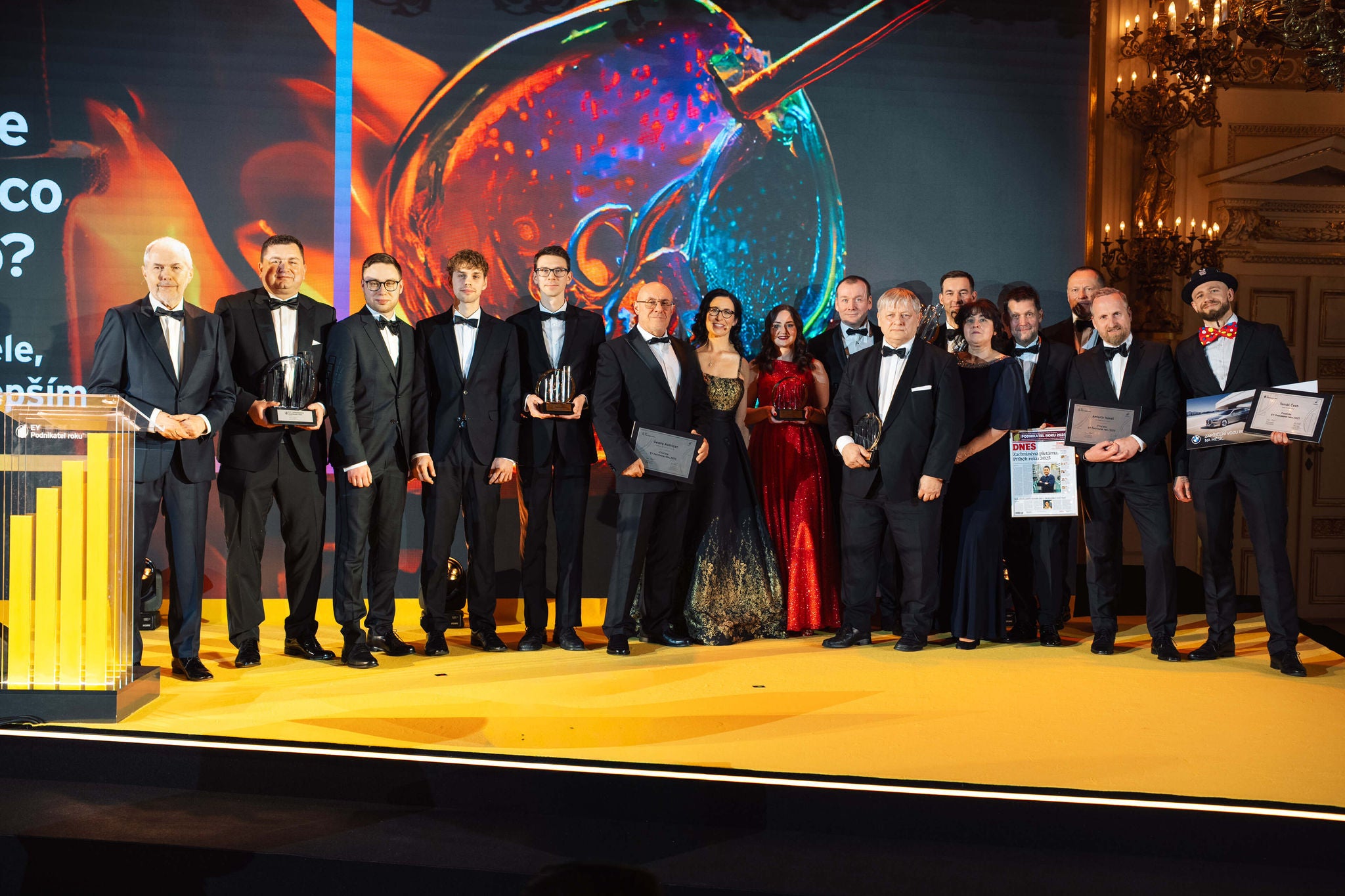 Podívejte se na slavnostní galavečer EY Podnikatel roku 2025