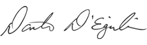 Dante D’Egidio Signature