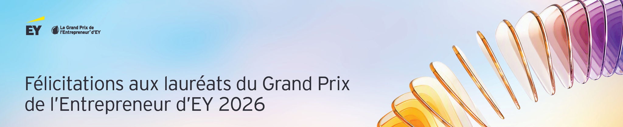 Félicitations aux finalistes du Grand Prix de l’Entrepreneur d’EY 2026!