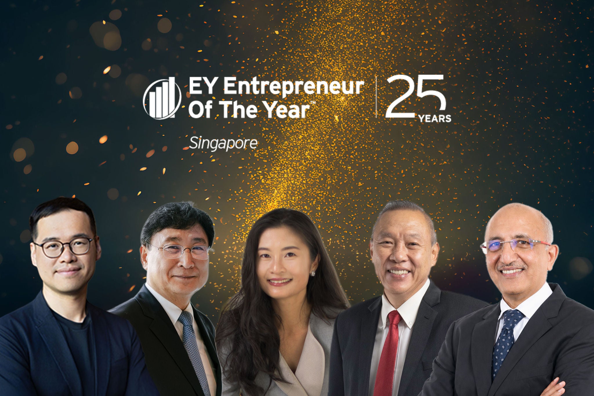 Five EY Singapore award winners