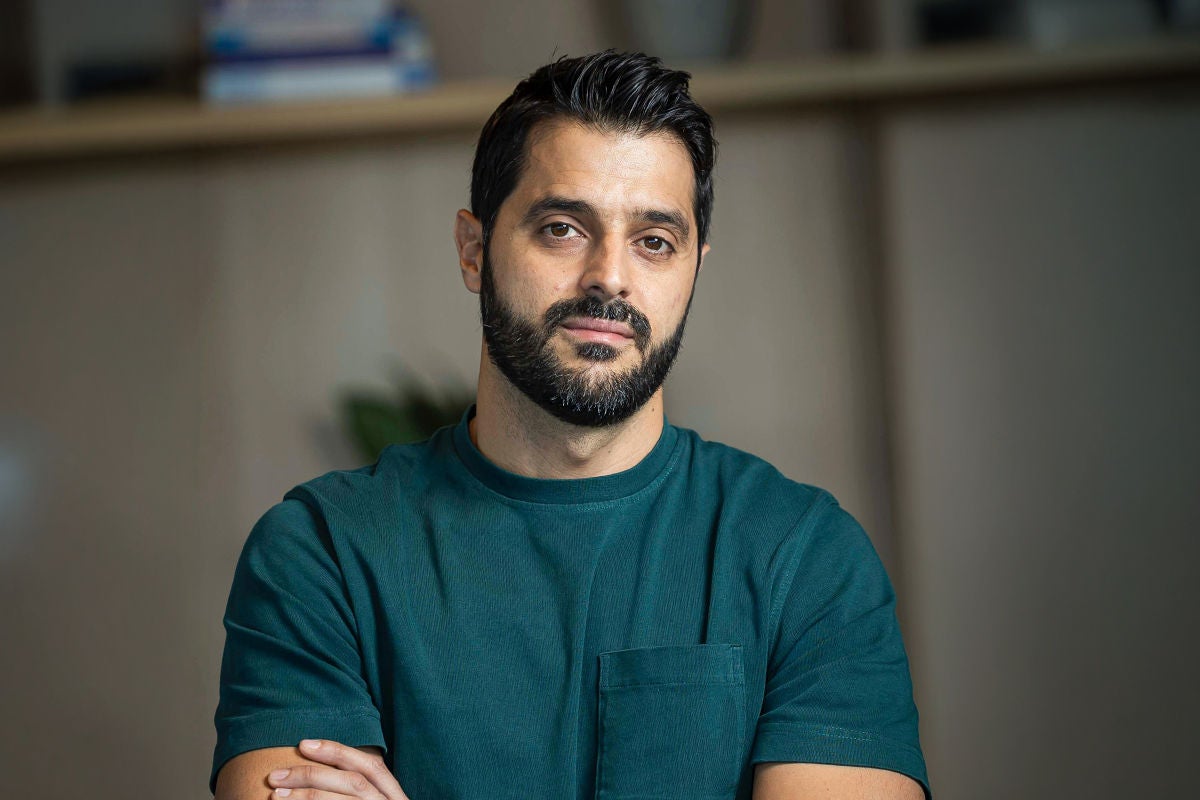 Photographic portrait of Virgílio Bento