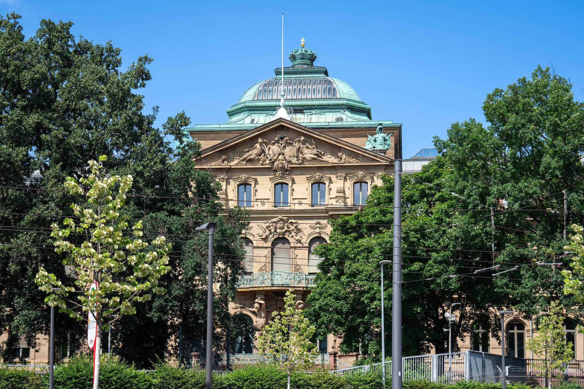 Das Erbgrossherzogliche Palais in Karlsruhe