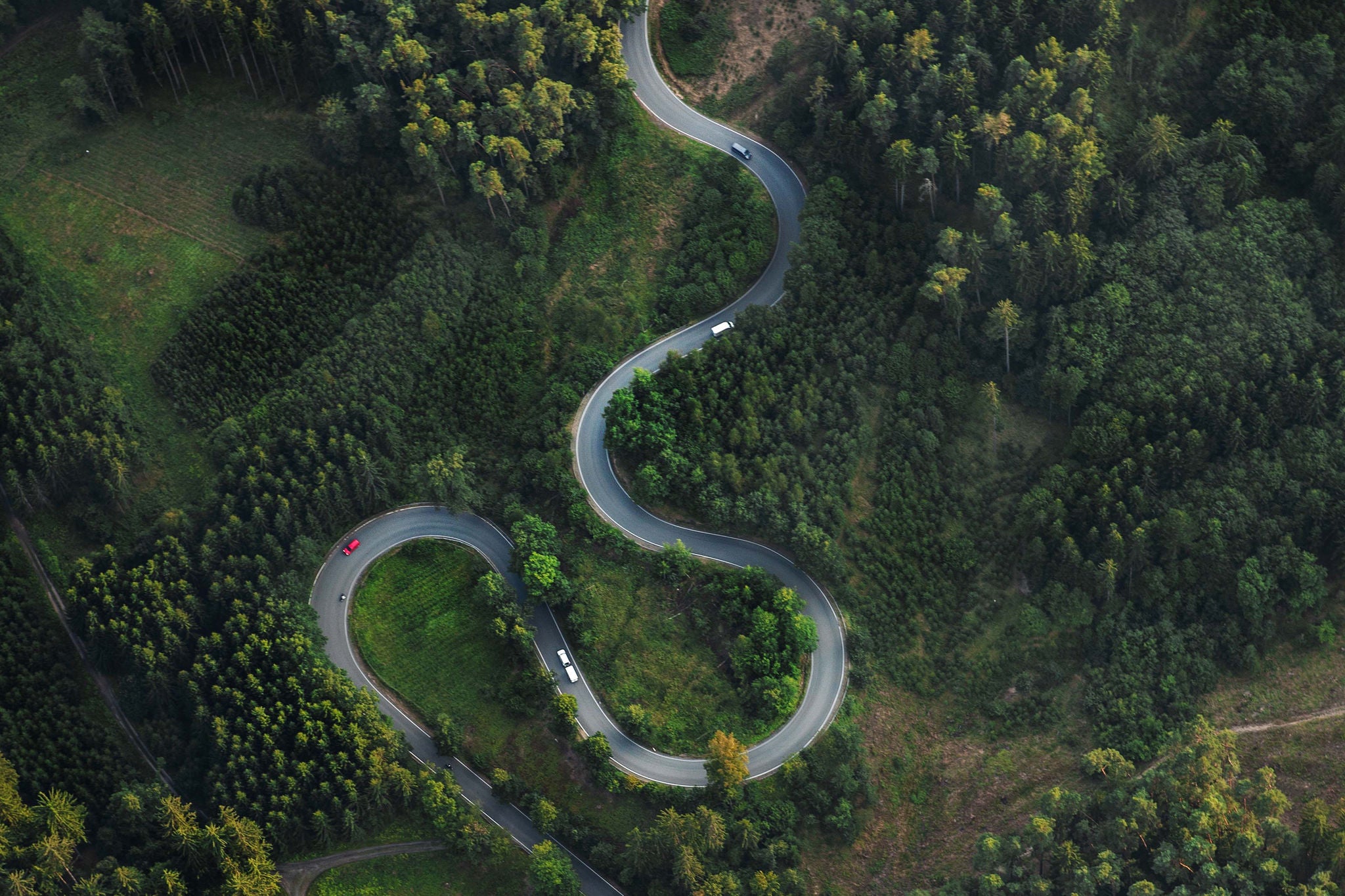 ice hole with an alpinist