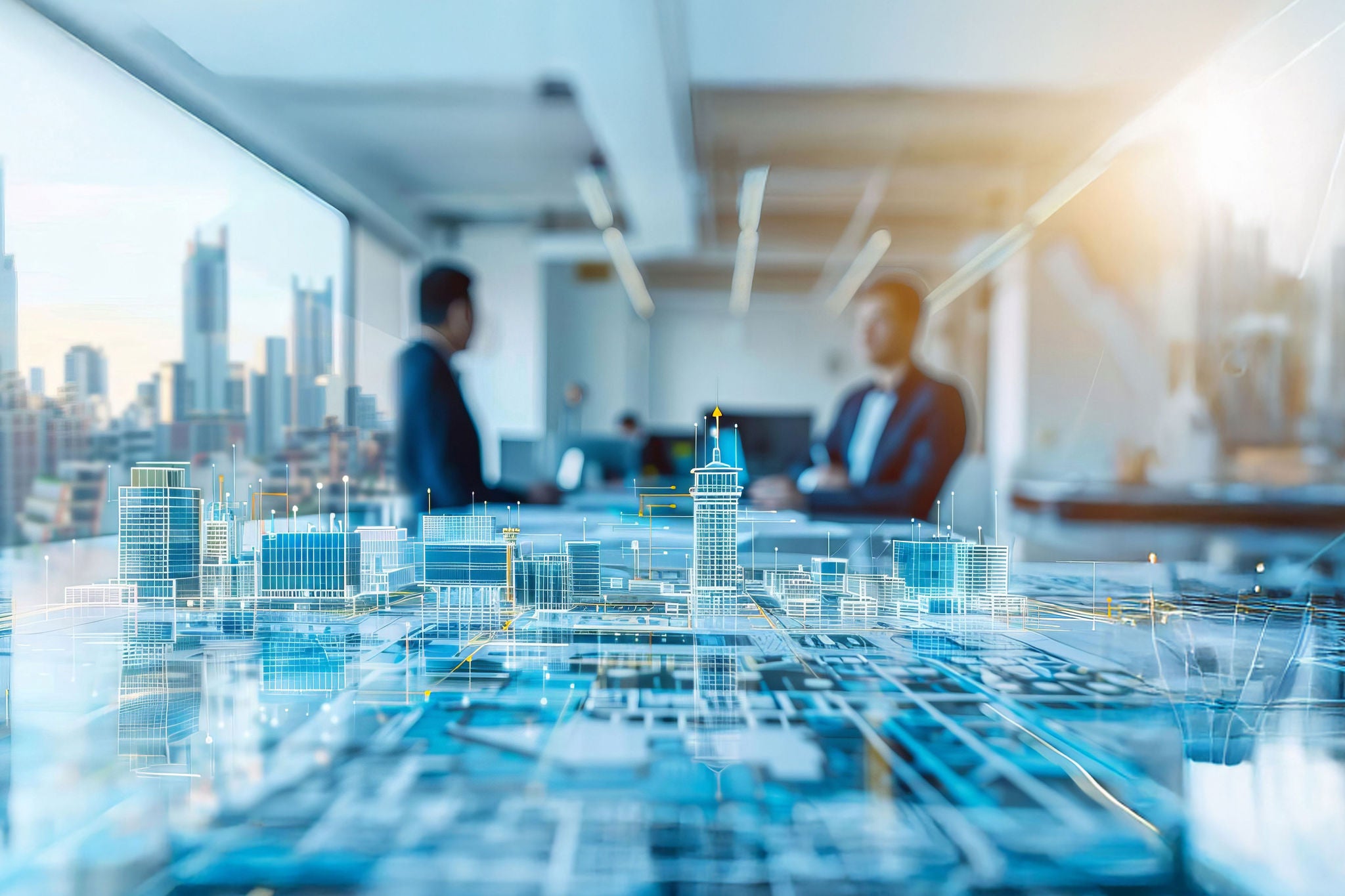 Commercial real estate development blueprinting