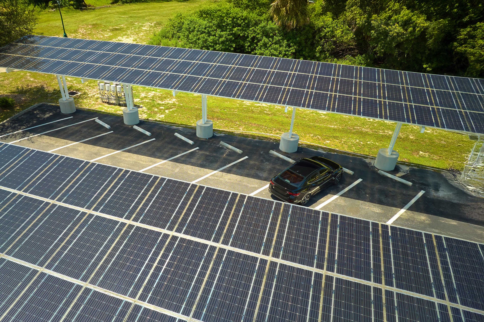 Imagem de painéis solares