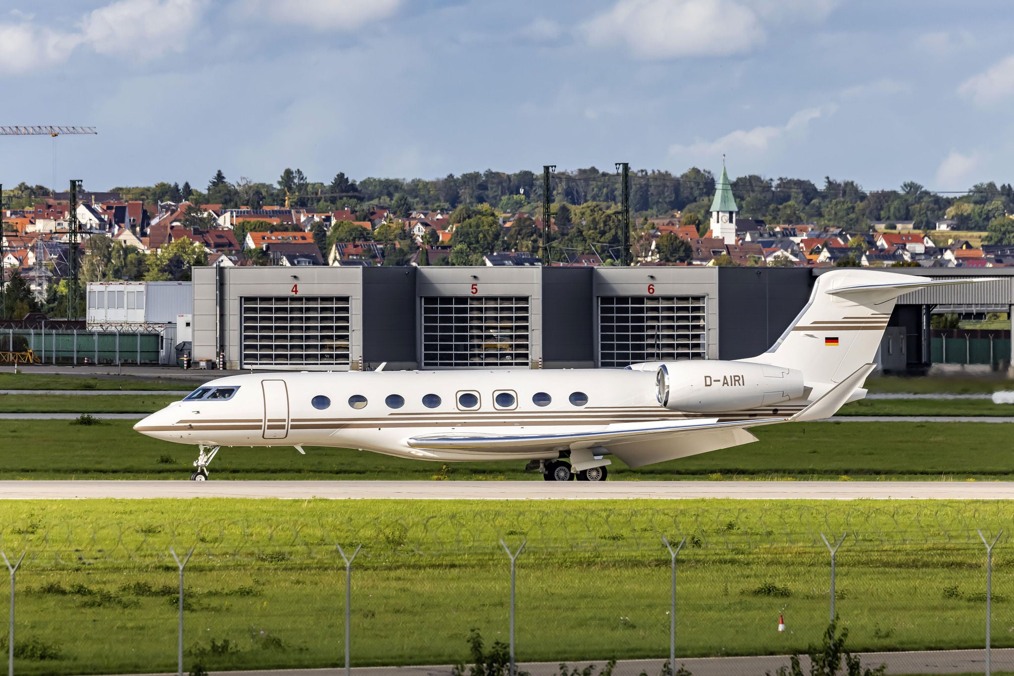 Gulfstream G650/G650ER. Ein beliebter Businessjet am Stuttgarter Flughafen