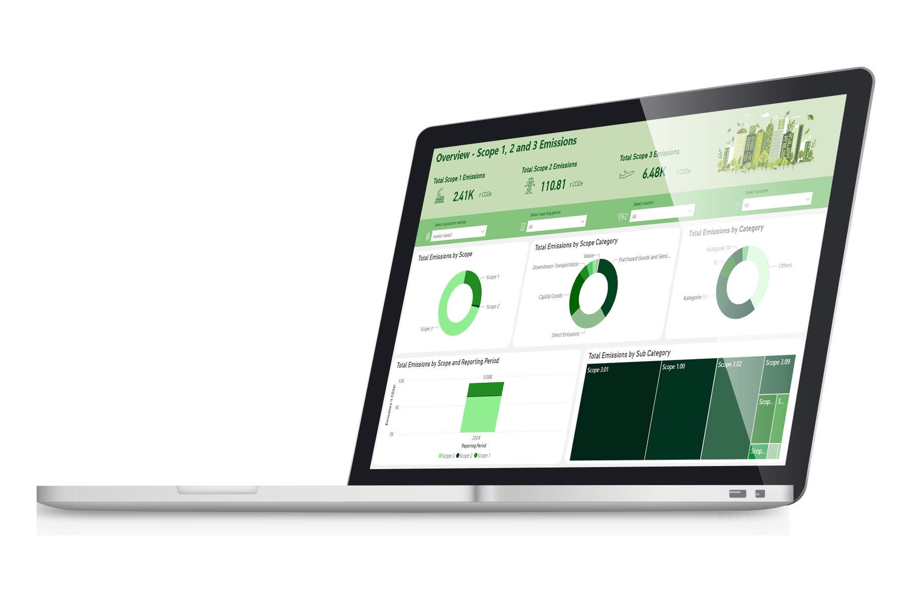 Interaktive Dashboards, optionale PowerBI-Integration sowie Downloadfunktionen machen das ESG Plug & Play Tool zu einer leistungsfähigen ESG Reporting Software für unterschiedliche Reporting und Steuerungsanforderungen. Die ESG-Software deckt gängige Reporting Frameworks, wie z.B. ESRS, VSME and GRI genauso ab wie ein unternehmensspezifisches Kennzahlenmanagement (Branchen-Standards, ESG-Ratings, Lieferantenabfragen etc.).