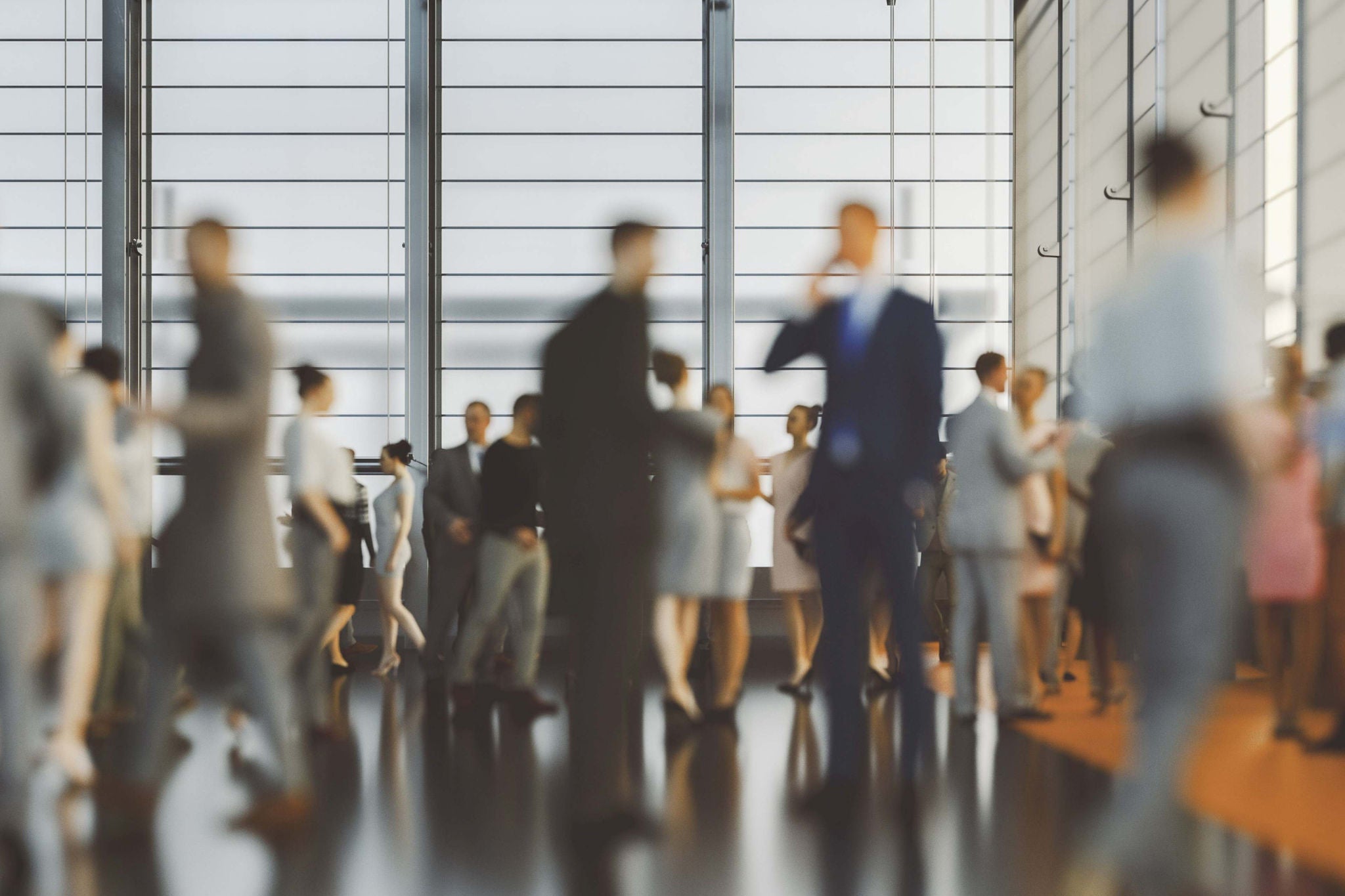 Man shining a light on thin ice