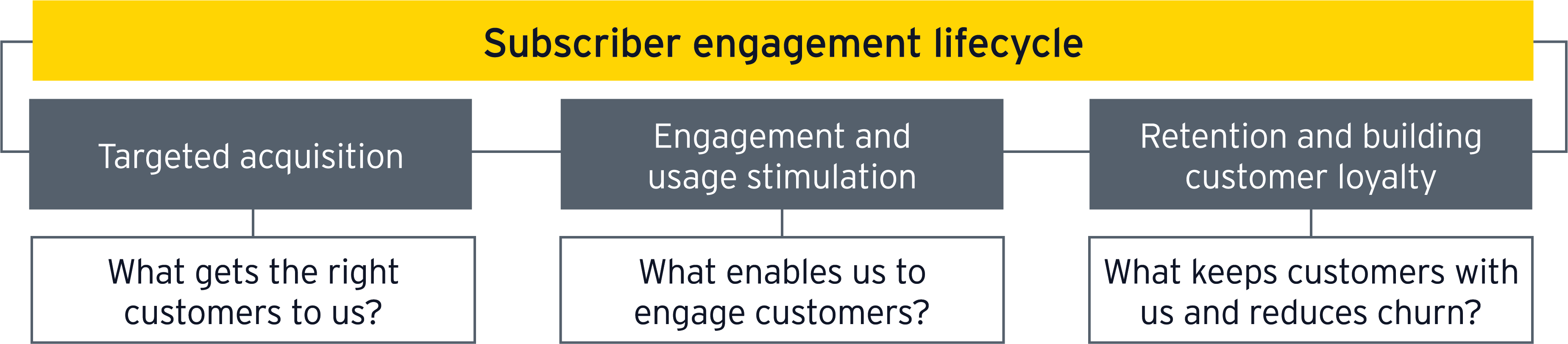 Subscriber engagement lifecycle