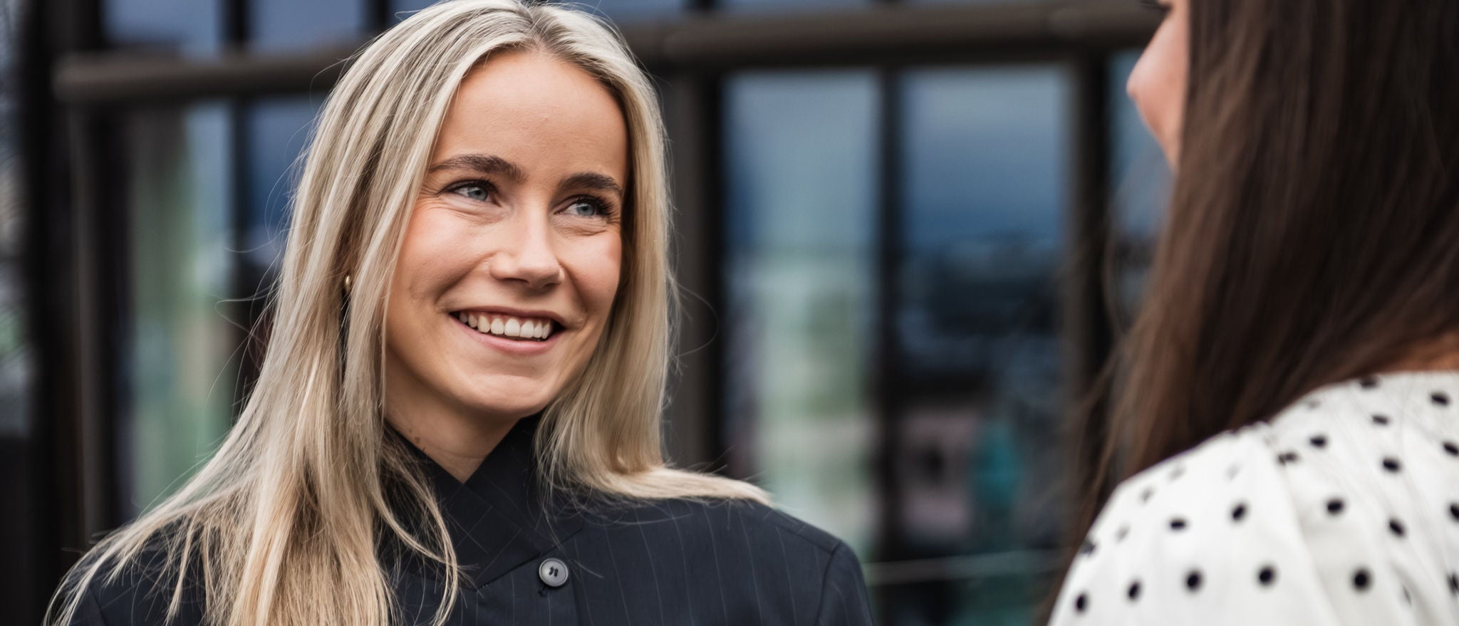 Student exploring career opportunities through professional networking