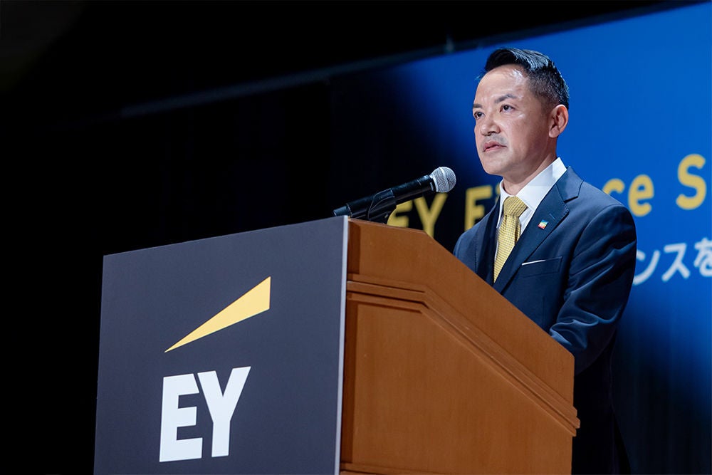 EY Asia Eastマネージング・パートナー　EY Japan チェアパーソン 兼 CEO　貴田 守亮