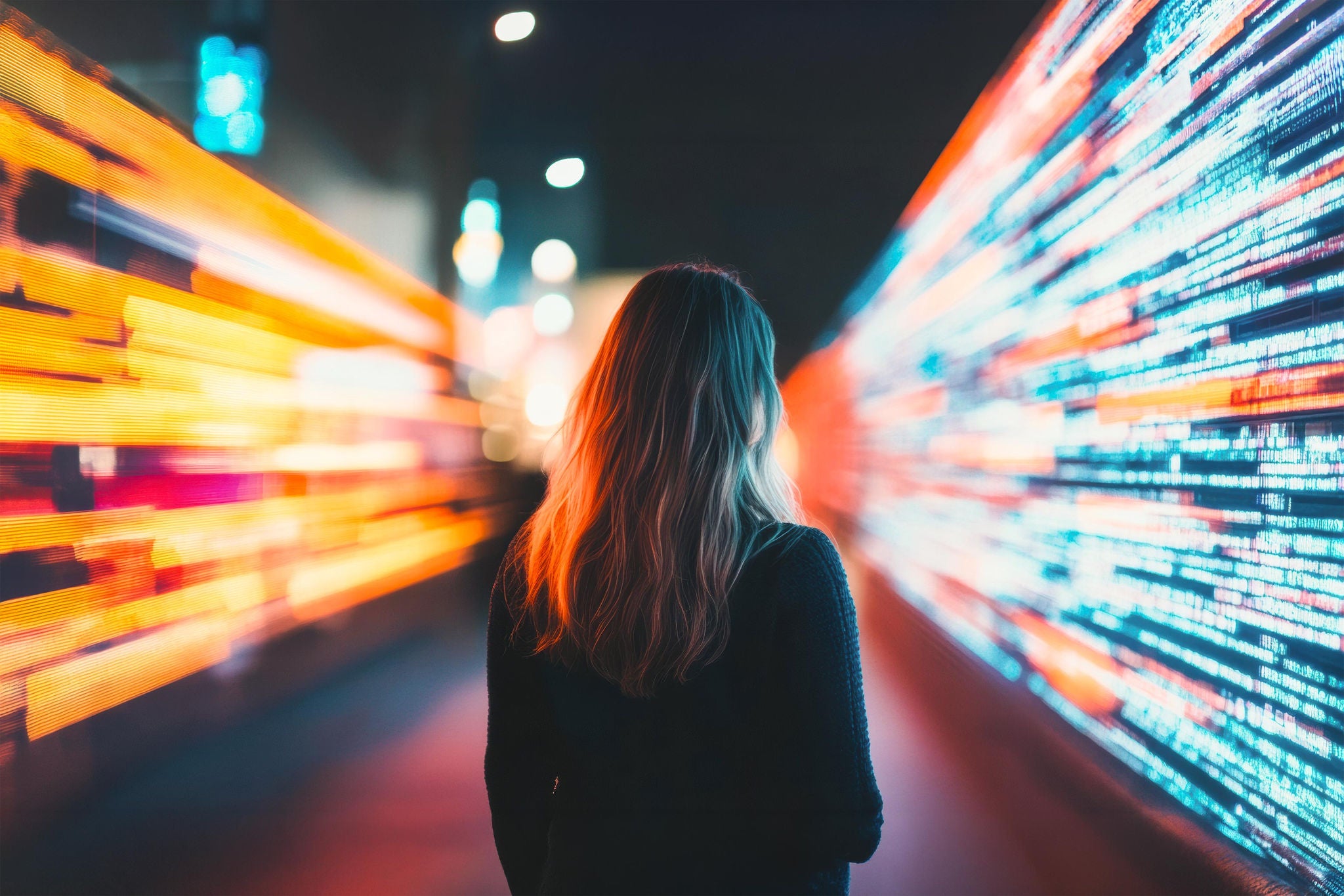 Immersive Digital Landscape Next-Gen Tech Visualization 