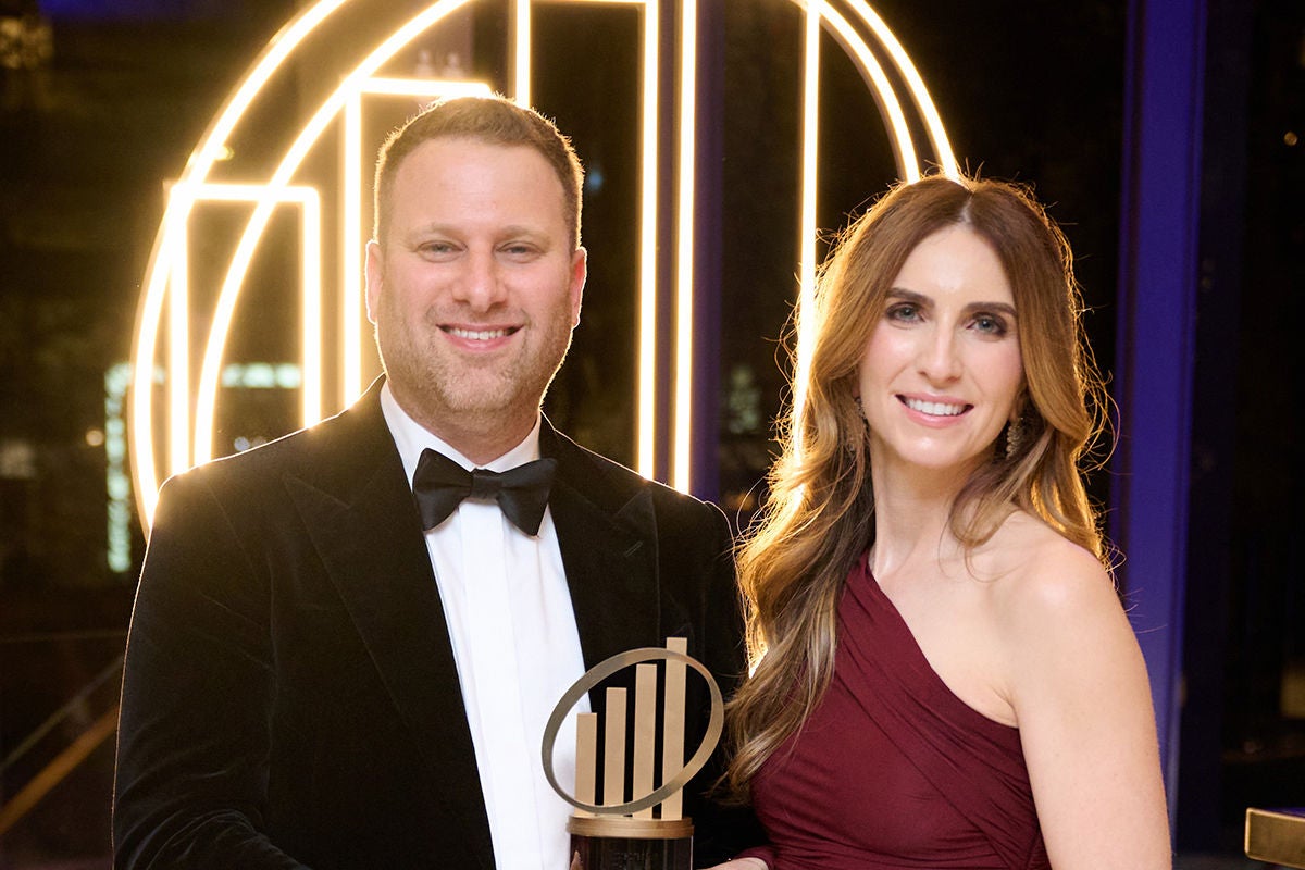 Photographic portrait of Isaac Langleben and Jacqueline Prehogan