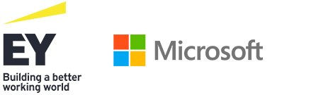 EY Microsoft lockup logo