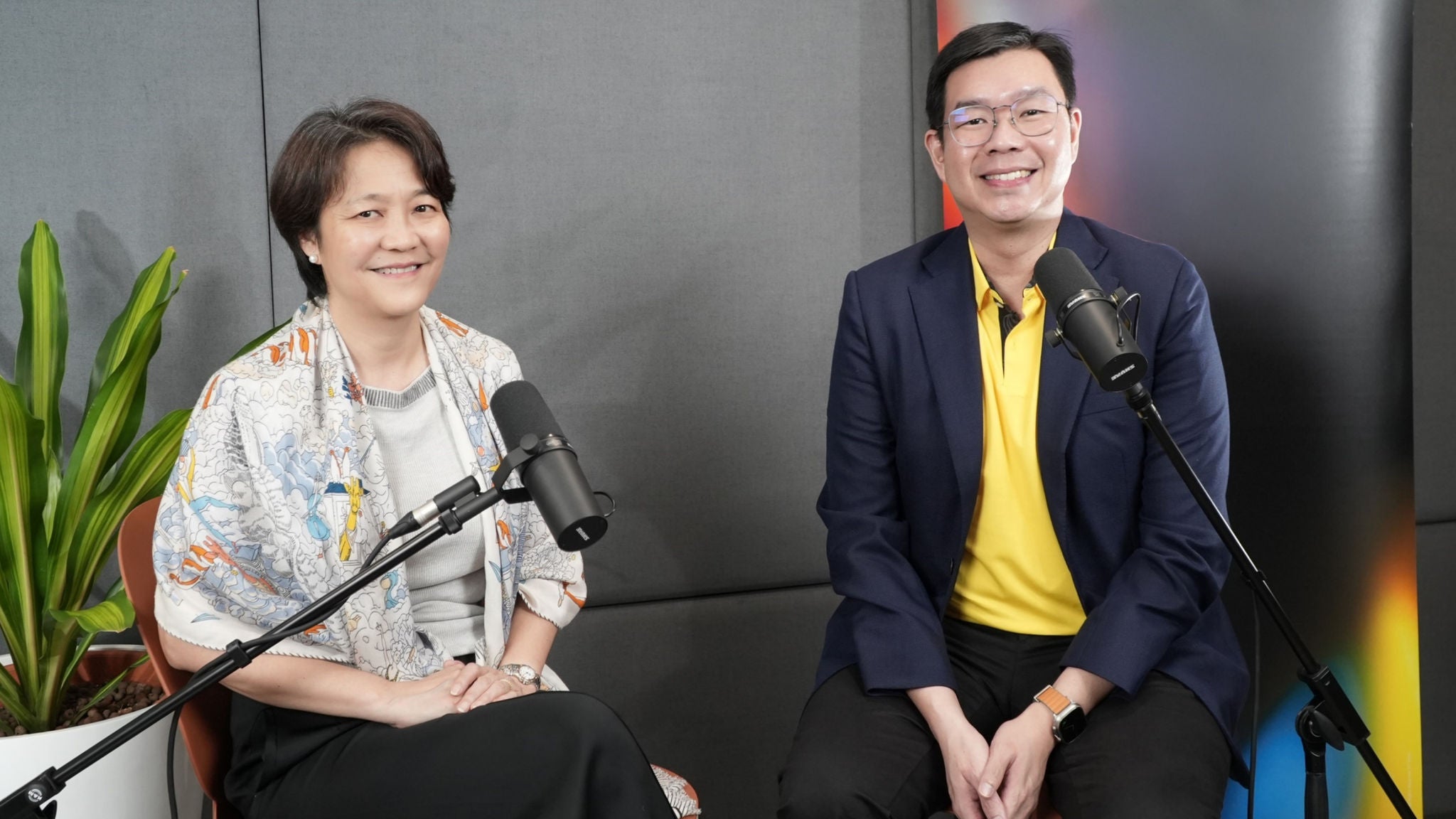 Photo of the podcast presenters together