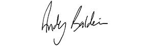 Andy baldwin Signature